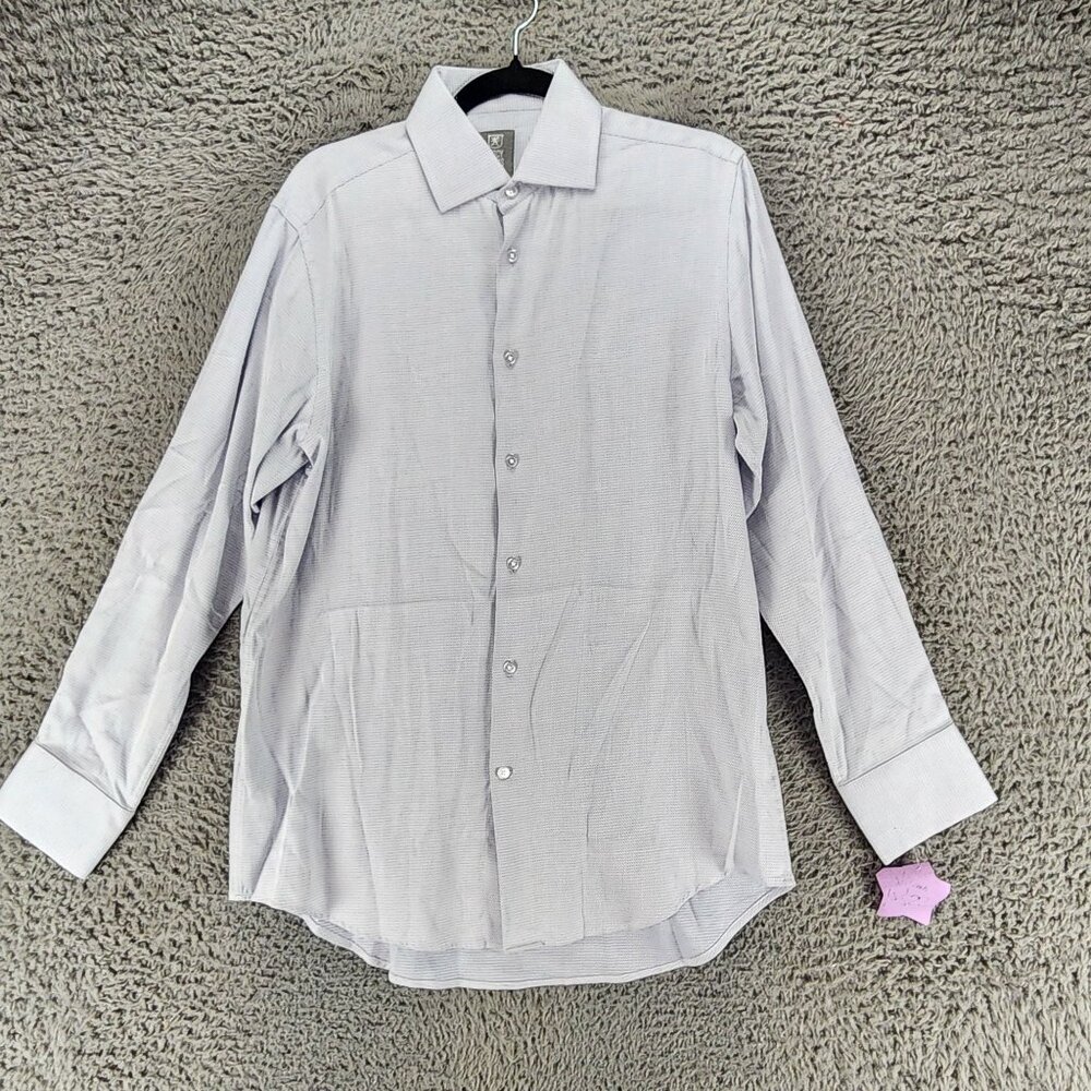 Stacy Adams Shirt Mens Medium Blue Long Sleeve Button Up *NWOT*
